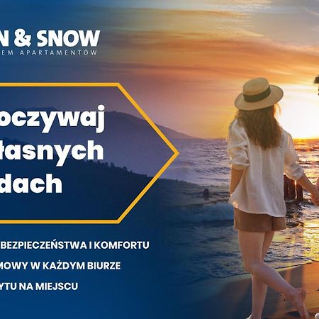 Apartamenty Delux Sun & Snow Nowe Hallerowo Z Przestronnym Tarasem - Blisko Centrum Wladyslawowo Exterior photo