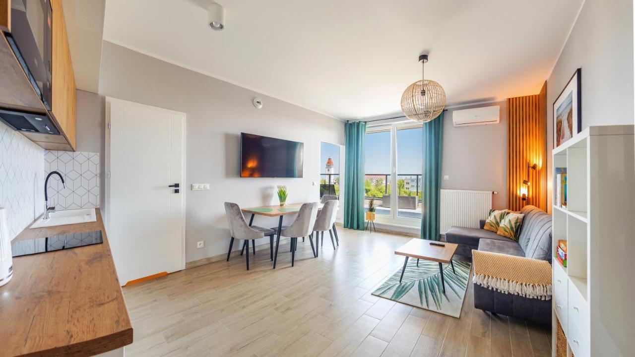 Apartamenty Delux Sun & Snow Nowe Hallerowo Z Przestronnym Tarasem - Blisko Centrum Wladyslawowo Exterior photo